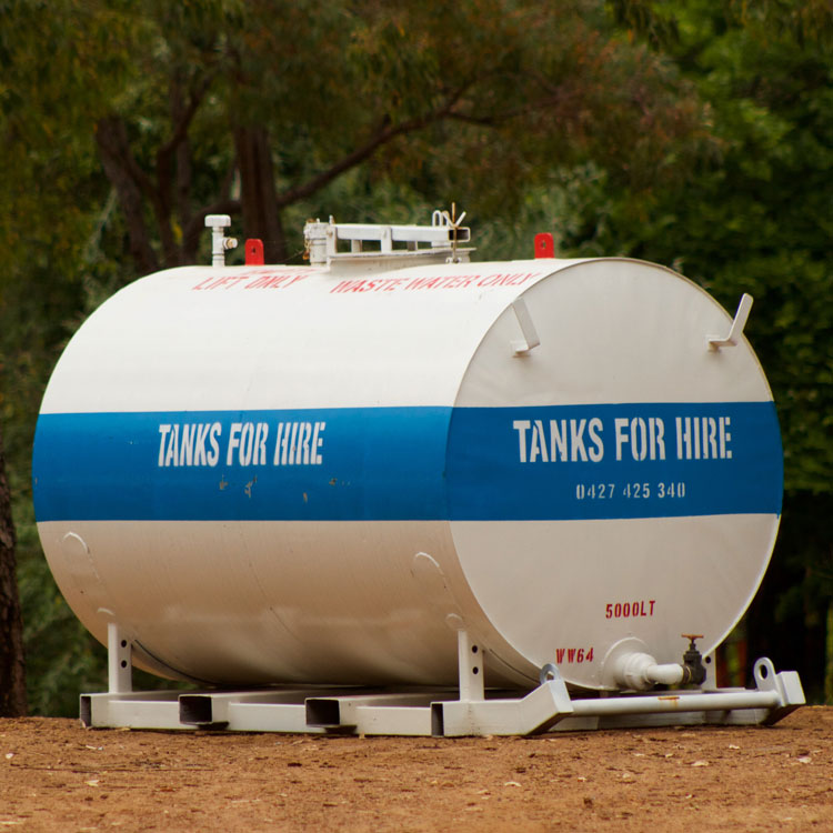 Skid Mount Waste Water Tank - Web